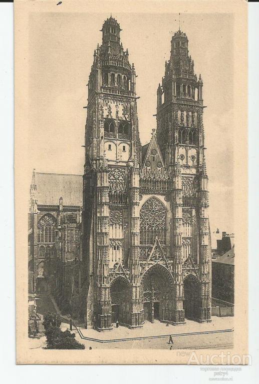 3396.Франция,Тур. Собор Святого Готье.