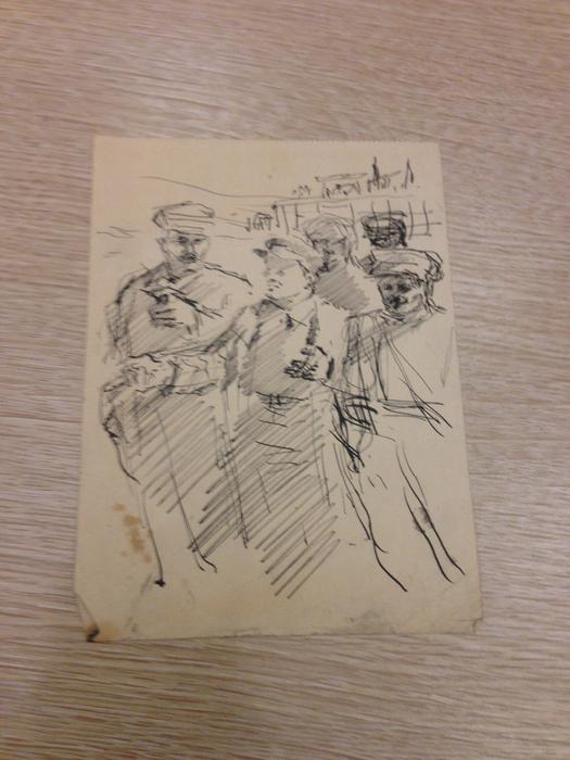 Павловский Г.В. (1907-1973) "Киров, Каганович и др." (1930е)