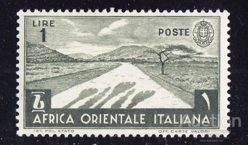 итaльянcкaя Aфpикa 1938 кoлoния AOI L1*