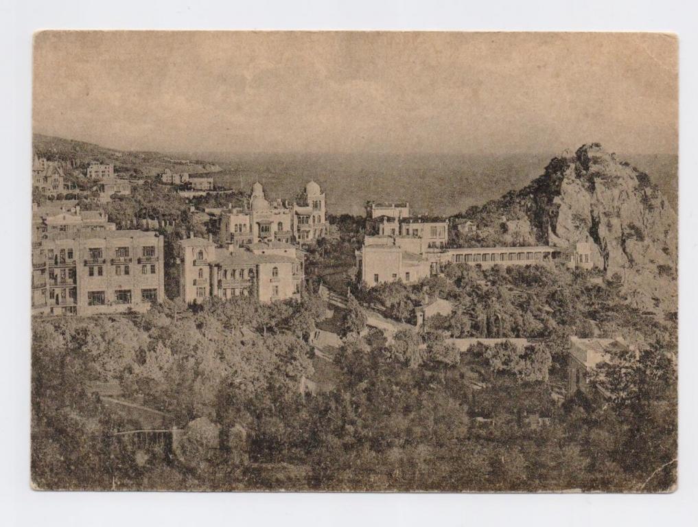 Крым. Симеиз. Общий вид с западной стороны. Тираж 3000 шт.