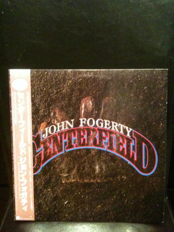 Пластинка John Fogerty Centerfield 1985 Japan OBI original