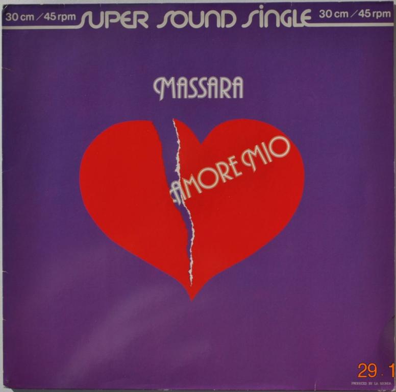 Massara (La Bionda) ''Amore Mio'' 1981 Maxi-Single 