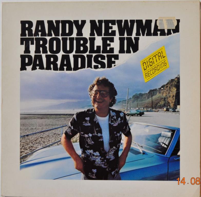 Randy Newman ''Trouble In Paradise'' 1983 Lp 