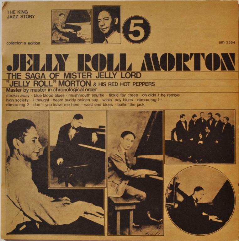 Jelly Roll Morton ''The Saga Of Jelly Roll...'' 1973 Lp 