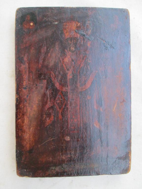 ИКОНА НИКОЛАЙ ПРОМЗИНСКИЙ , ДО 1917 ГОДА !!! КРАЙНЕ ДЁШЕВО !!!!!!!