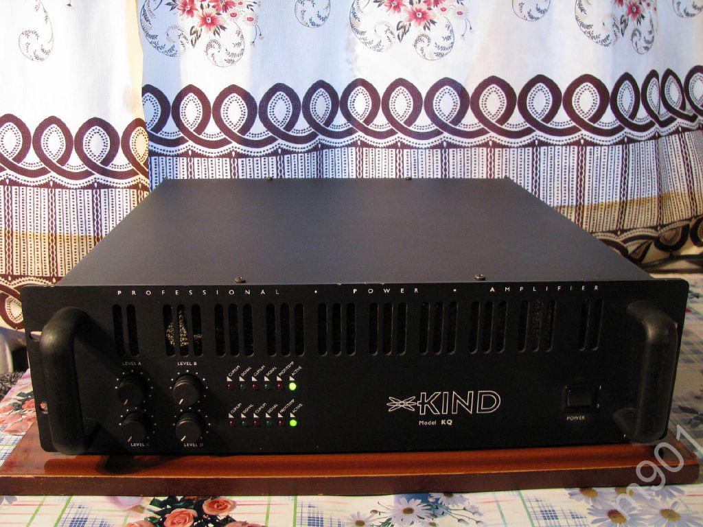 4-х Канальный усилитель Kind Audio Model KQ 4х400Вт 220в 