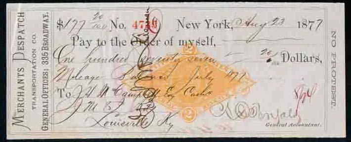 124 США Нью-Йорк 1877 