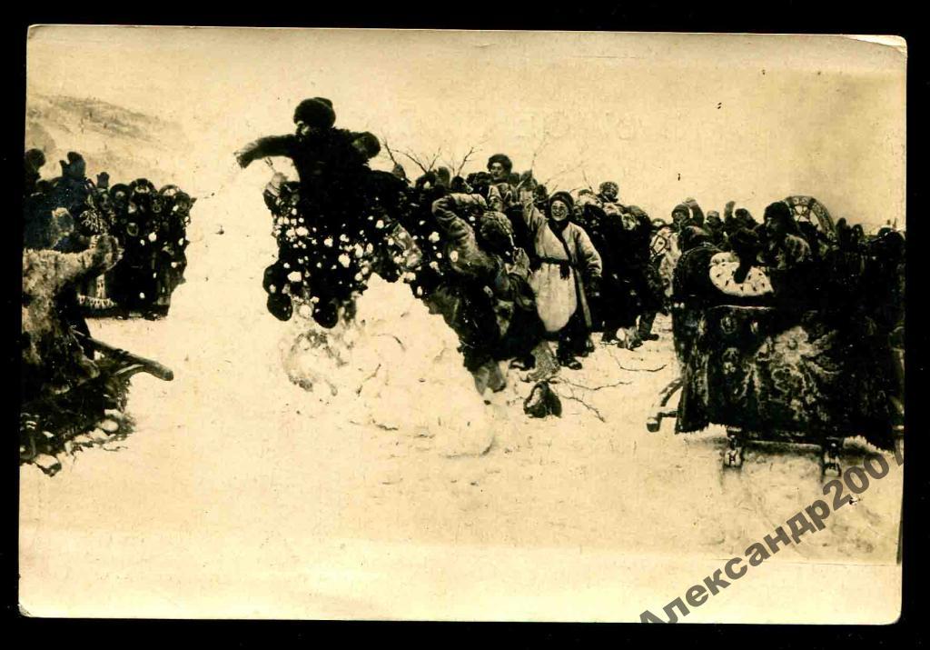 170 ГОС РУСС МУЗЕЙ Суриков ВИ Городок тир 5т 1933 