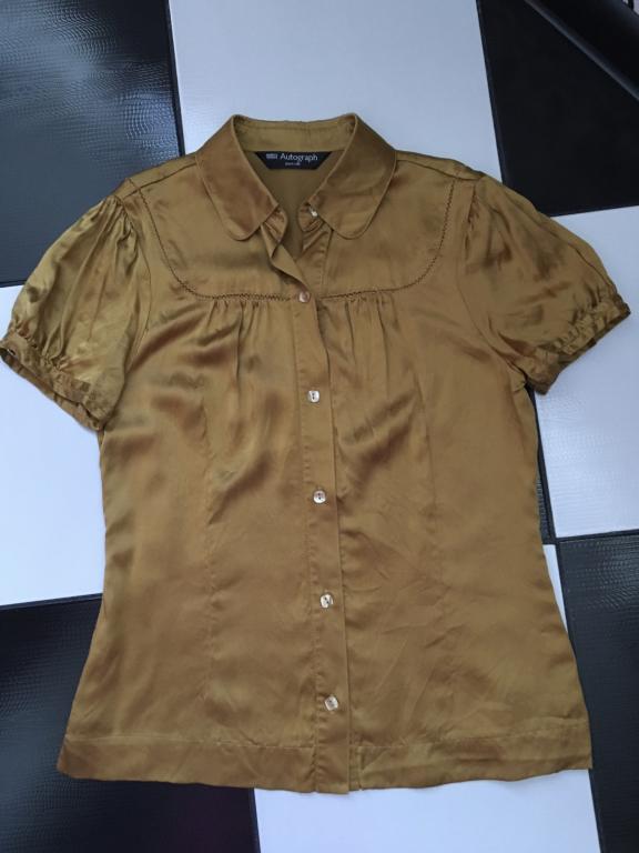 Блузка Autograph от Marks&amp;Spencer чистый шёлк UK8