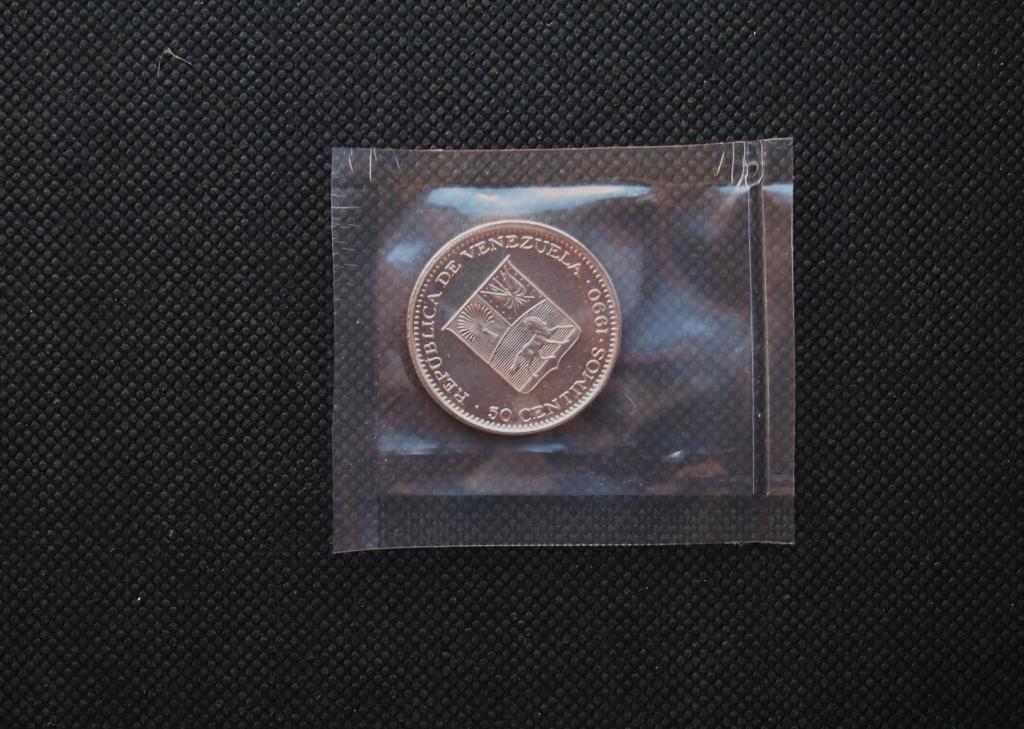 50 сентимо. 1990 год. Венесуэла. UNC. #1414.