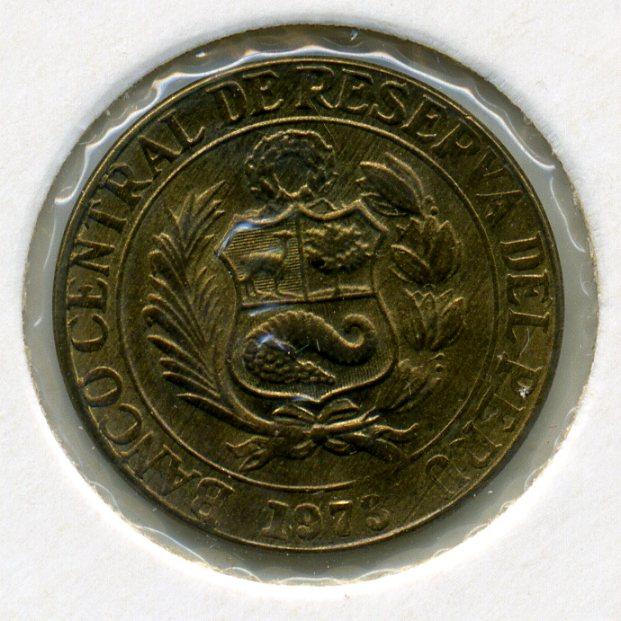 10 сентаво - Перу - 1973