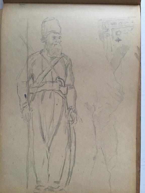 Родионов М.С. (1885-1956)  Казак