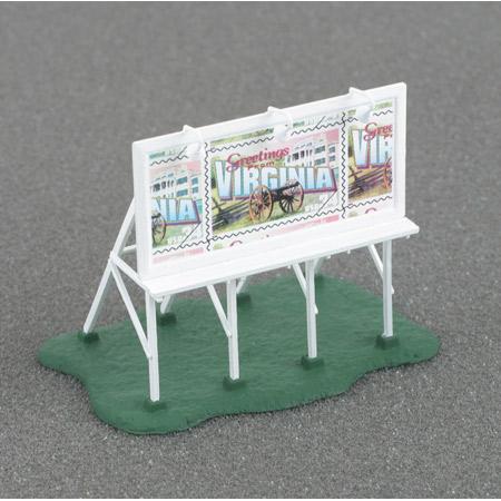 9мм (N) рекламный щит Virginia,Athearn