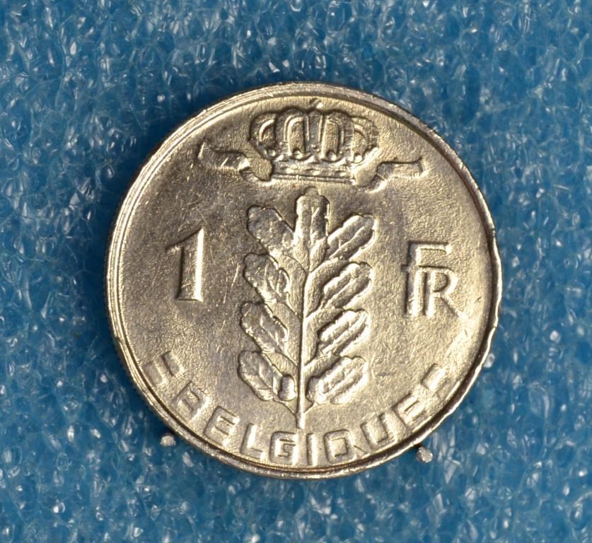 Бельгия 1 Франк 1980 г. (BELGIQUE) Лот № 0320