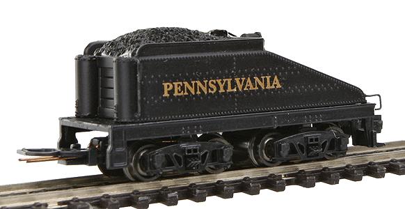 9мм (N) тендер паровоза Pennsylvania,Bachmann