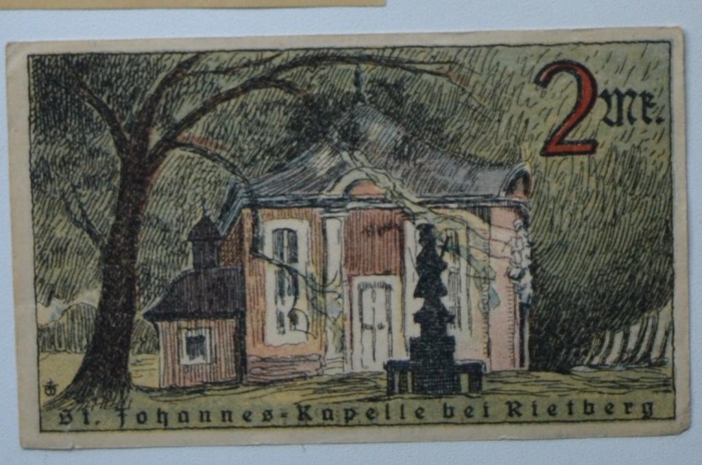 Нотгельд Германия Rietberg 1921 г  2 марки