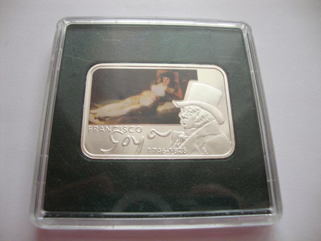 Ниуэ 1 доллар 2010 Художник Франциско Гойя СЕРЕБРО