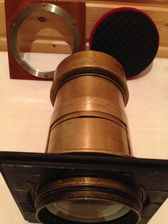 Dallmeyer Lens 2A Brass portrait lens 17cm