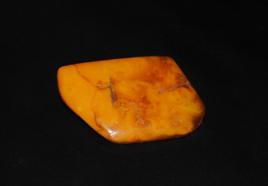 Брошь Брошка Янтарь пейзажный желтый 17 гр