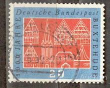 Германия 1959 архитектура города Бюкстехуд
