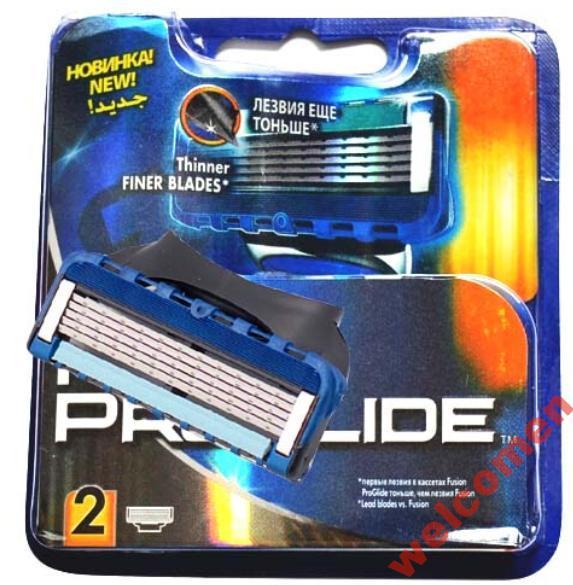 ЛЕЗВИЯ 2 ШТ. gillette pro-glide 
