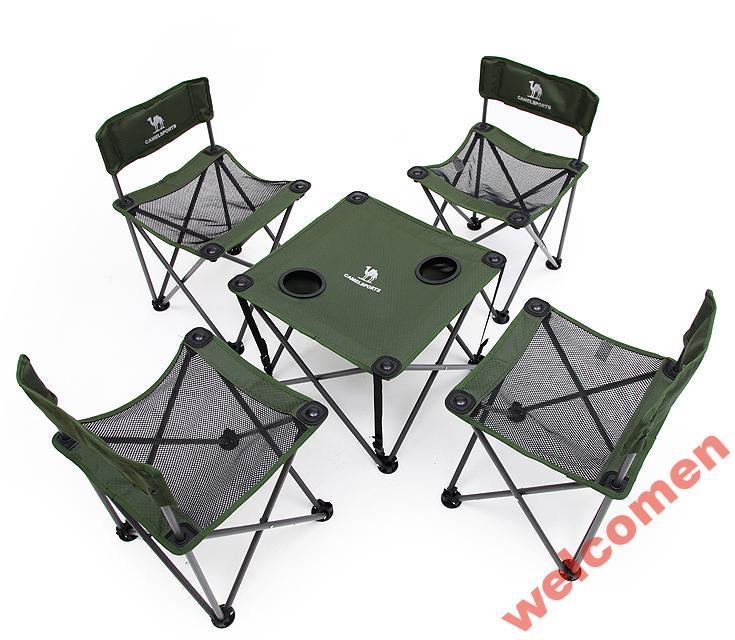 СКЛАДНОЙ СТОЛ И 4 СТУЛА Camel outdoor folding tab 
