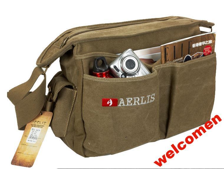СУМКА РЮКЗАК Aerlis man bag shoulder bag canvas 