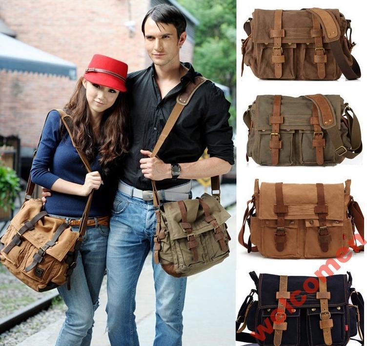 СУМКА New Europe Style Retro Designer mens canvas 