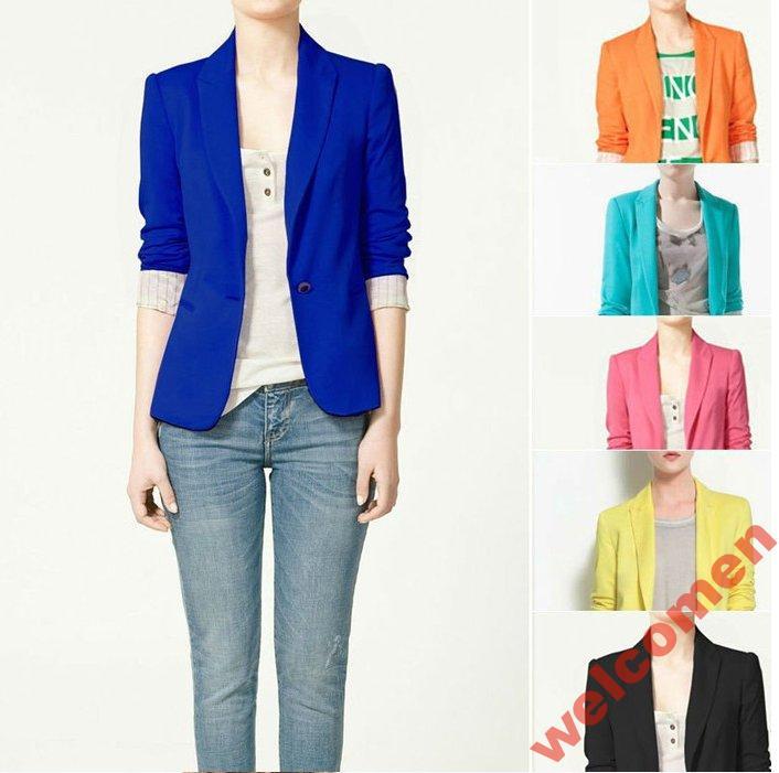 ПИДЖАК ЖЕНСКИЙ Blazers Candy color lined 