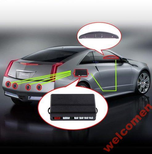 ПАРКТРОНИК ПАРКОВОЧНЫЙ ДАТЧИК 7 ЦВЕТОВ