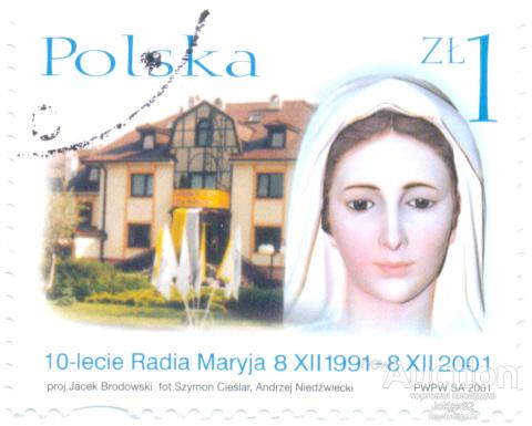 Польша 2001 Радио Мария лот-9922