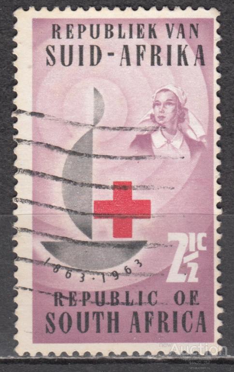 Южная Африка 1963 100-летие Красного Креста Mi314 (2)