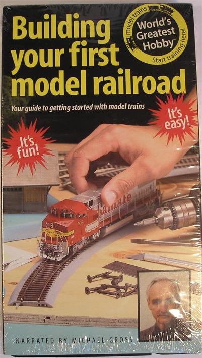 Видеокассета "building your first model railroad" 55 минут,английский язык.Показан процесс