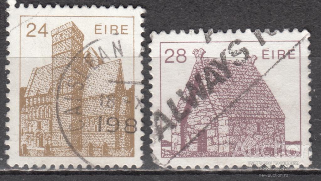 Ирландия 1985 архитектура здания Mi571,572