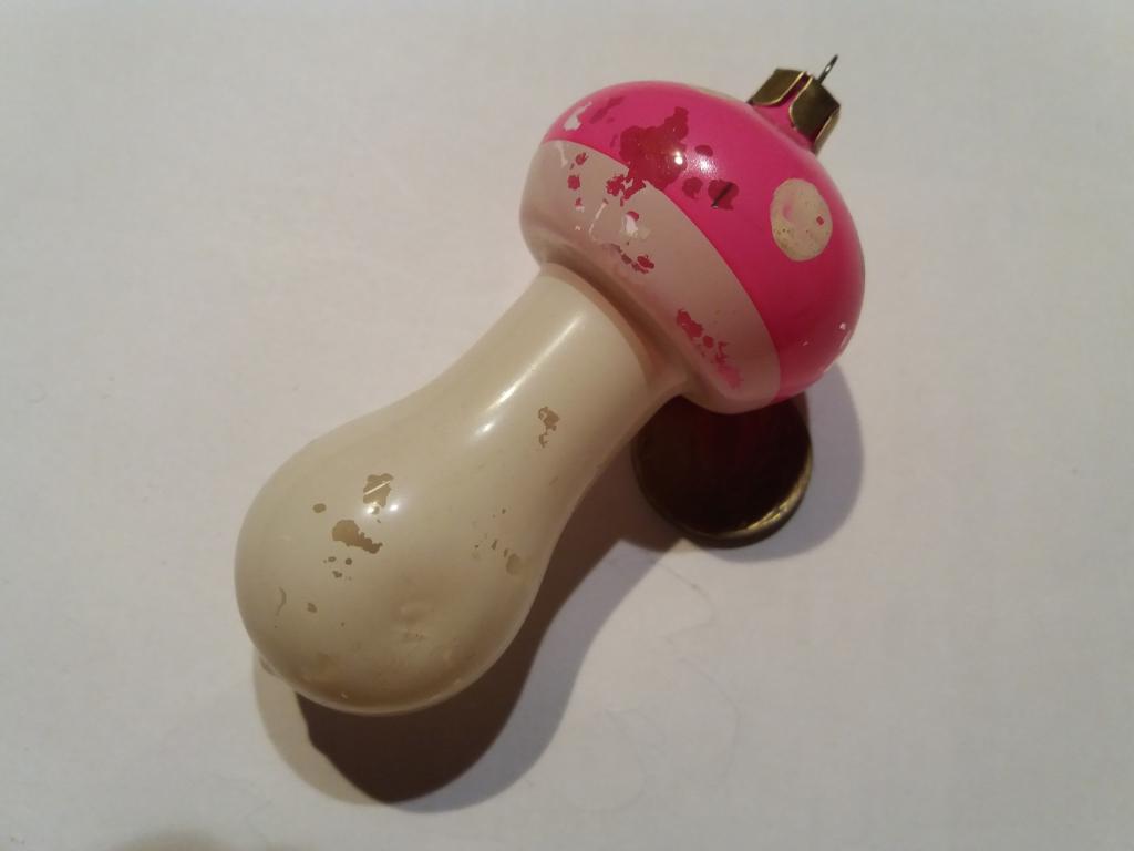 Елочная игрушка "Мухомор"