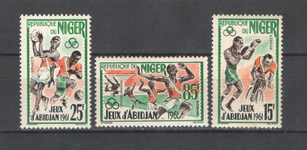Нигер 1962 г. Спорт. MNH.