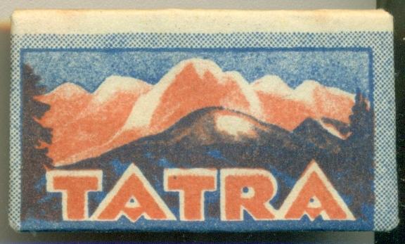 Лезвия для бритья Tatra-Чехословакия  -  винтаж 50-е годы