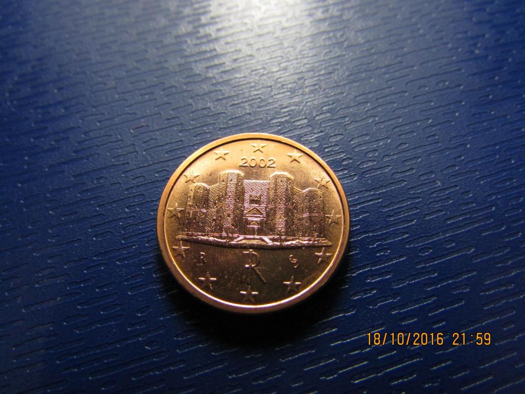 1 ЕВРОЦЕНТ , ИТАЛИЯ, 2002 (UNC)_1 