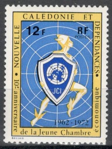 Новая Каледония, 1972, № 525, € 1,6 , MNH, полн.