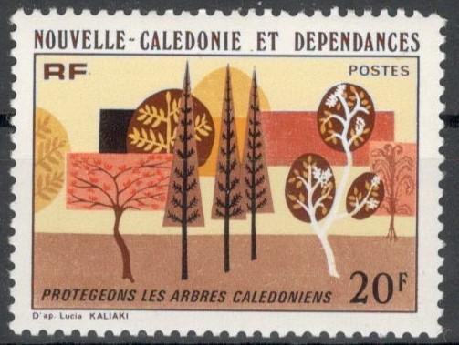 Новая Каледония, 1977, № 596, € 1,5, MNH, полн.
