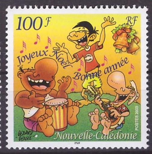 Новая Каледония, 2003, № 1317, € 2,4 , MNH, полн., комиксы