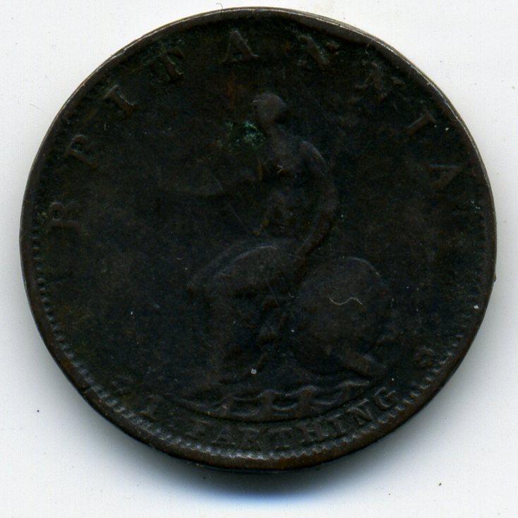 1 фартинг - Великобритания - 1799 - Георг III