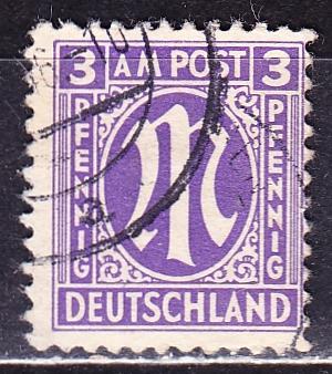Германия, гаш, 1945-46 г., зубцы 11