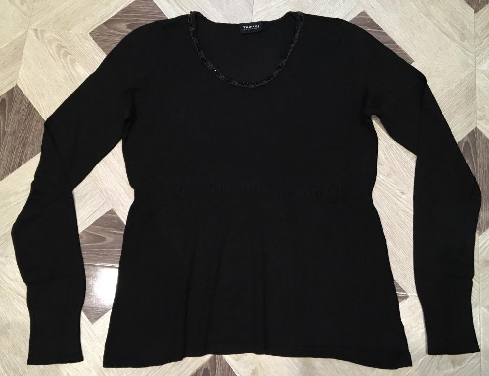 Джемпер женский Taifun Германия размер 38 черный