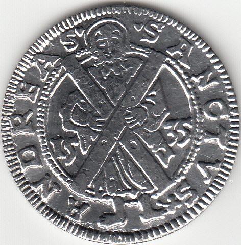 Талер или Гульден 1535. Копия/Реплика.