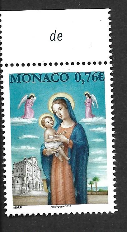 Монако. Рождество. Марка