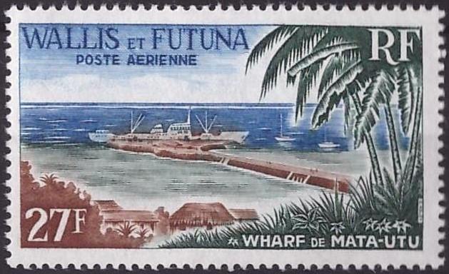 Уоллис и Футуна, 1965, № 208,  € 5,5 , MNH, авиа, полн., корабли