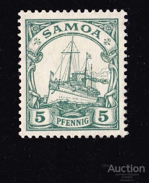 Ноhеnzоllеrn Oкeaния кoлoния SАМOА 5рfg* WZ I