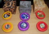 Ниуэ 2012 год. Полный набор монет "Кошки наши друзья" 3х2$ TVD, серебро/эмаль