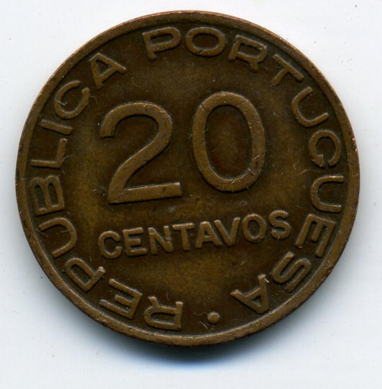 20 сентаво - Мозамбик - 1936